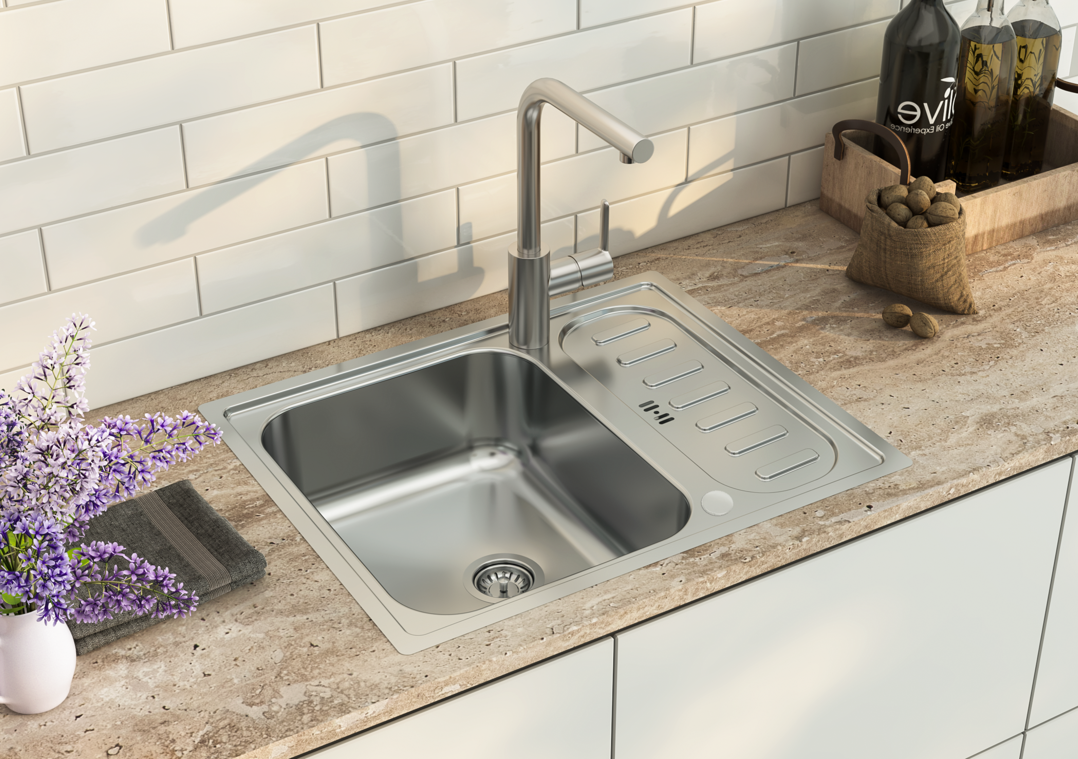 Edelstahl Einbauspüle Spülbecken Küchenspüle Spüle 61 x 50 cm Respekta Edelstahl Einbauspüle Spülbecken Küchenspüle Spüle 61 x 50 cm Respekta