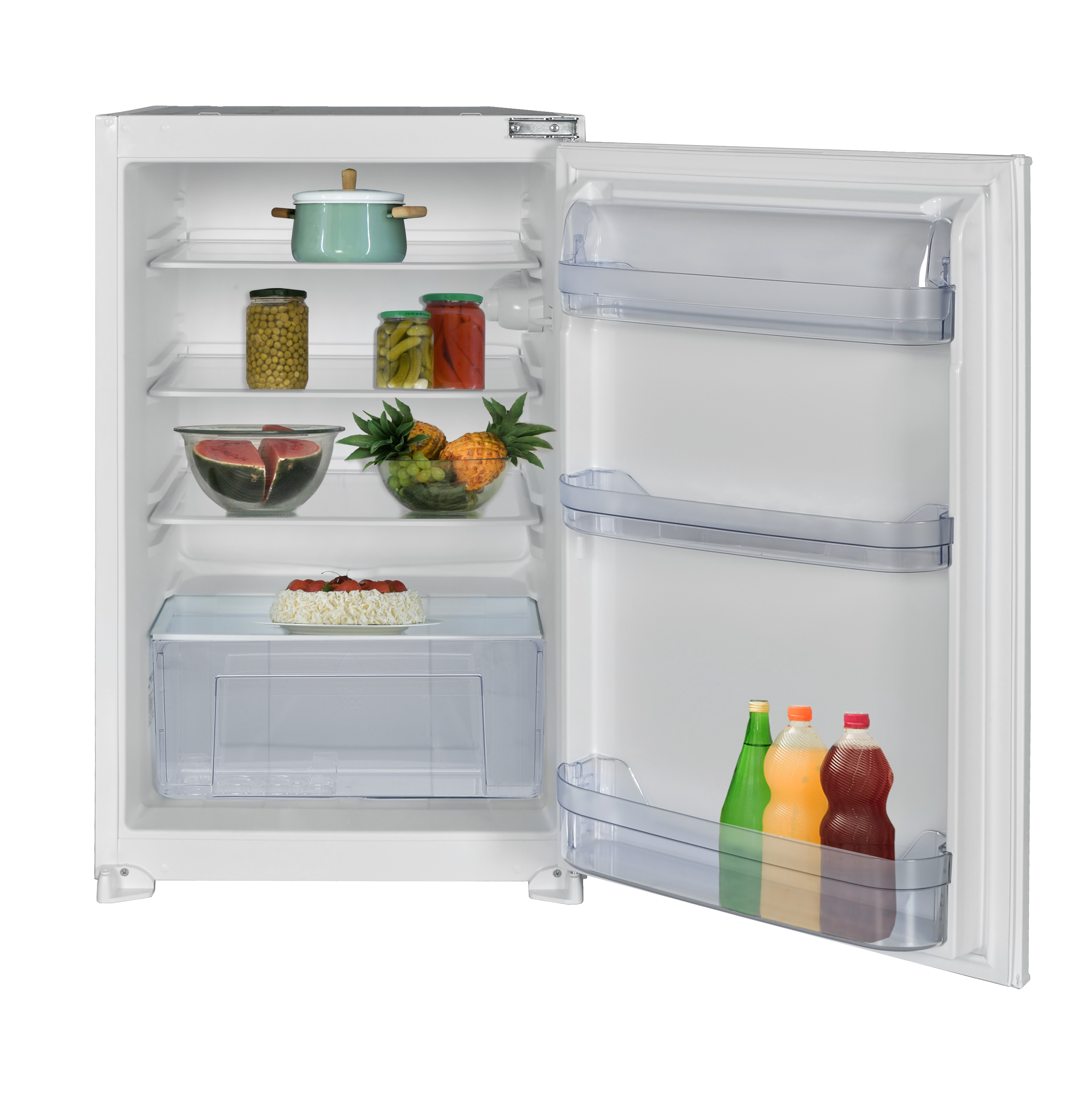 Kühlschrank Einbaukühlschrank Vollraumkühlschrank Vollraum 88 cm respekta 