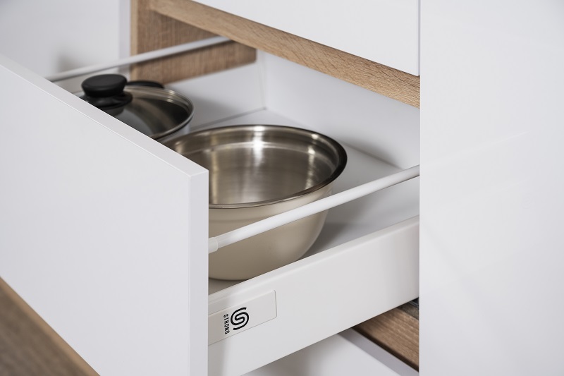 respekta kitchen kitchen unit handleless built-in kitchen unit 345 cm oak sonoma white