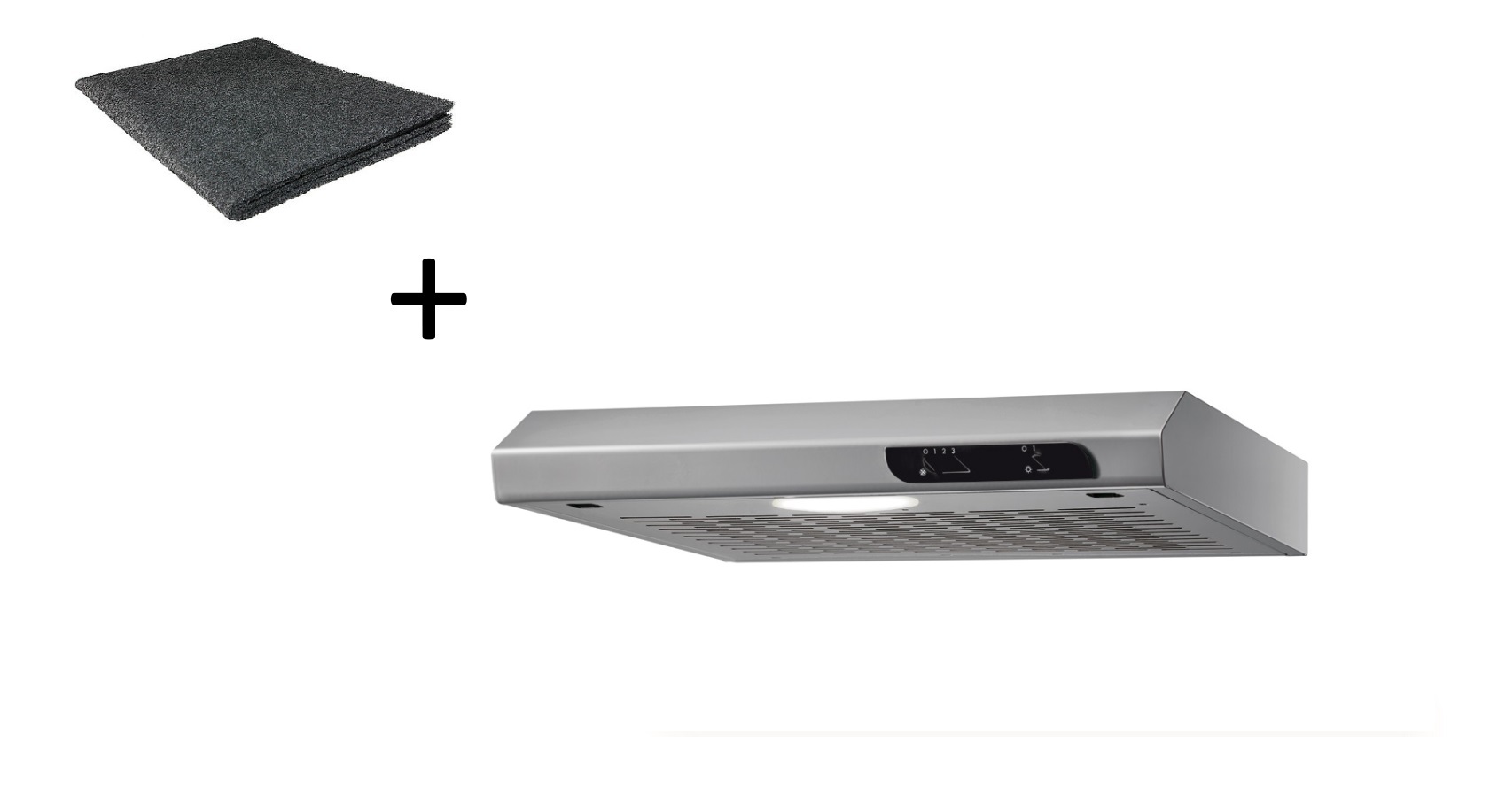 Cooker hood Under-cabinet wall hood Esse 50 cm + filter recirculation set respekta