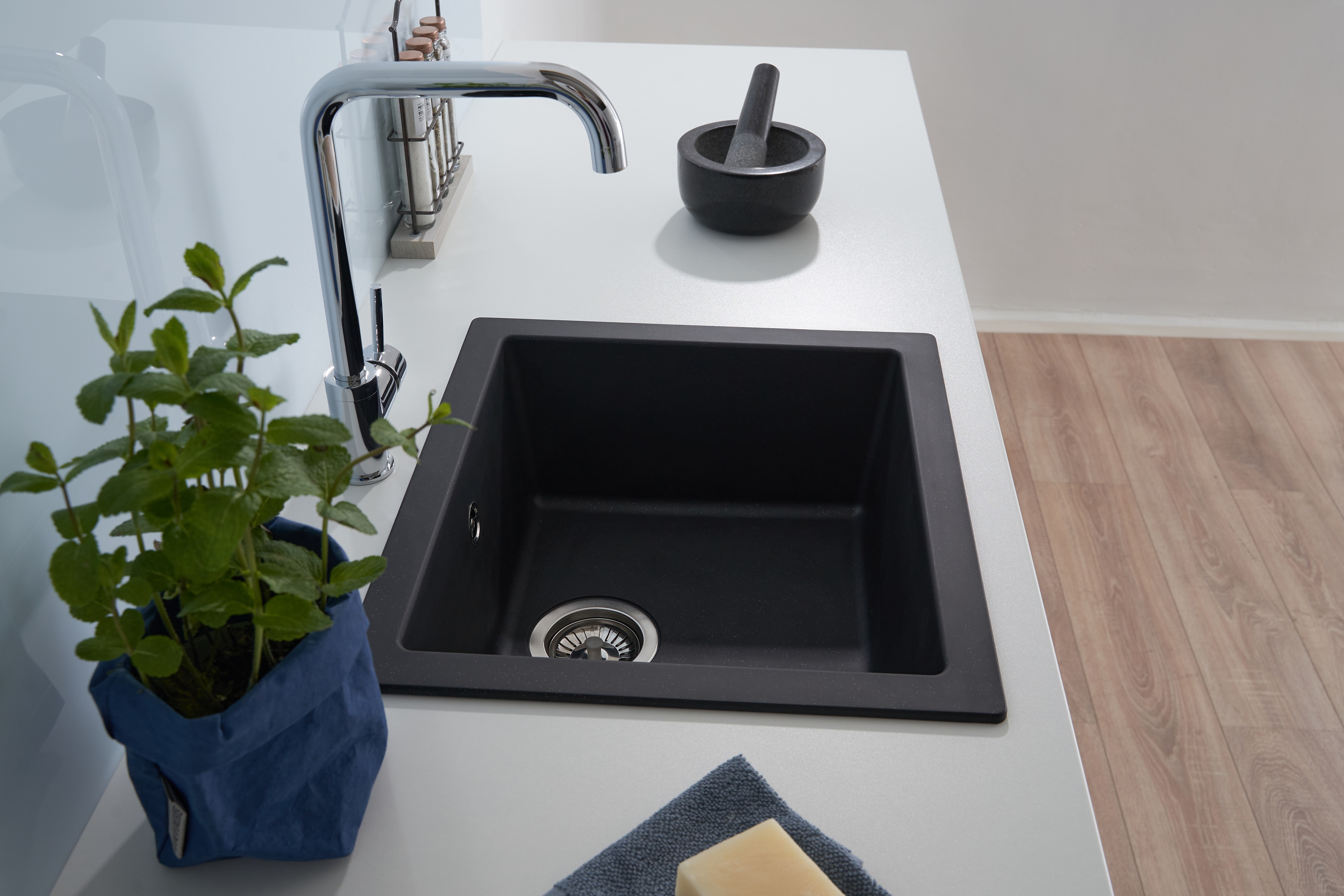 Kitchen Sink Refinishing Kit Black Dandk Organizer