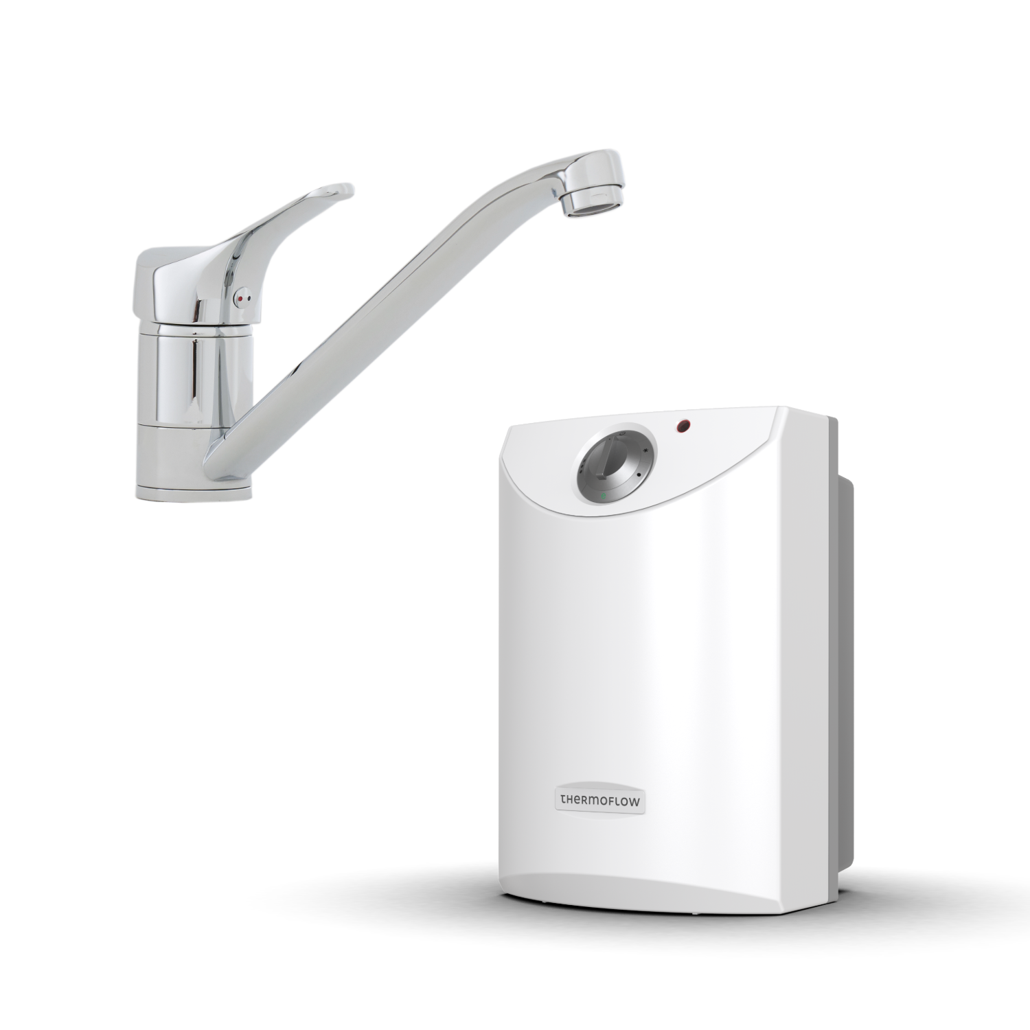 Boiler Warmwasserspeicher 10 L Untertischgerät + Armatur Niederdruk steckerfertig Thermoflow Boiler Warmwasserspeicher 10 L Untertischgerät + Armatur Niederdruk steckerfertig Thermoflow