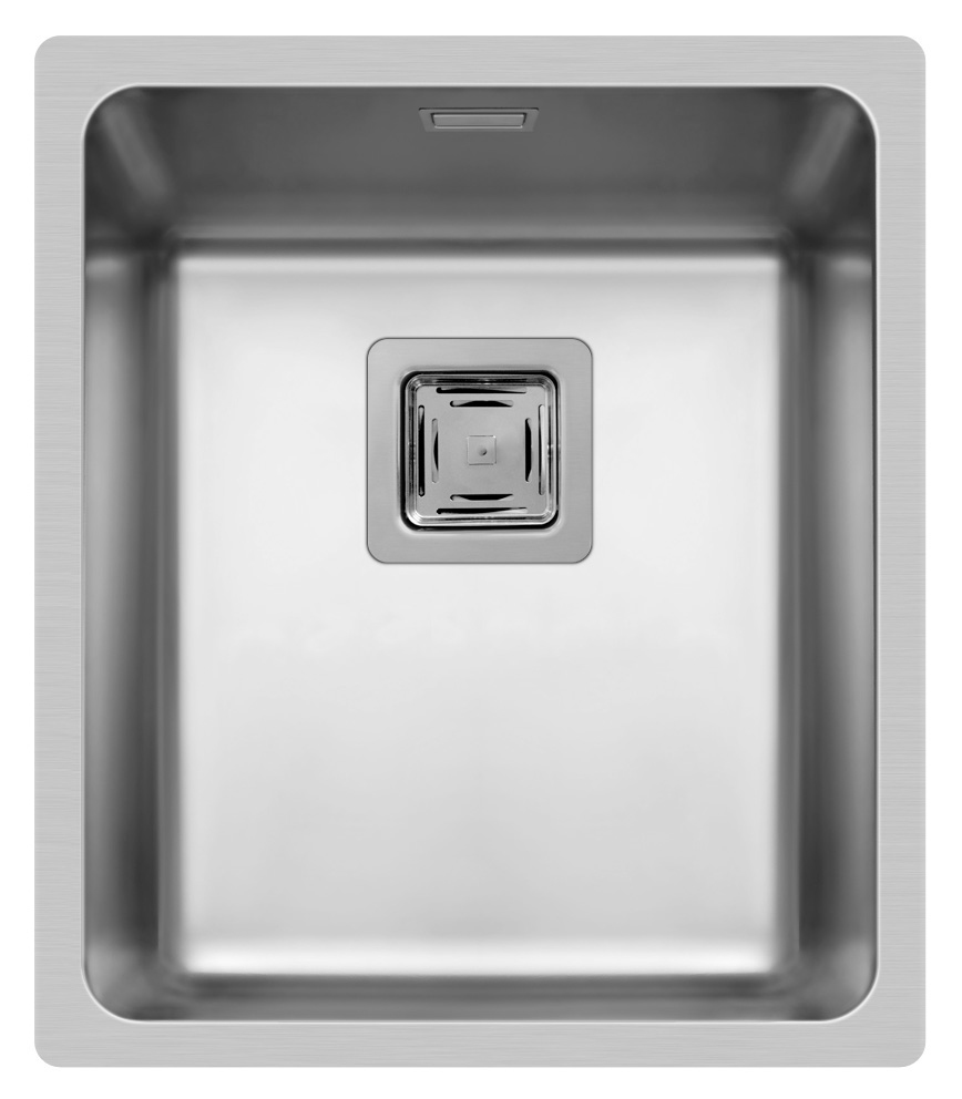 Sink stainless steel sink built-in kitchen sink sink stainless steel 34x40 Pyramis