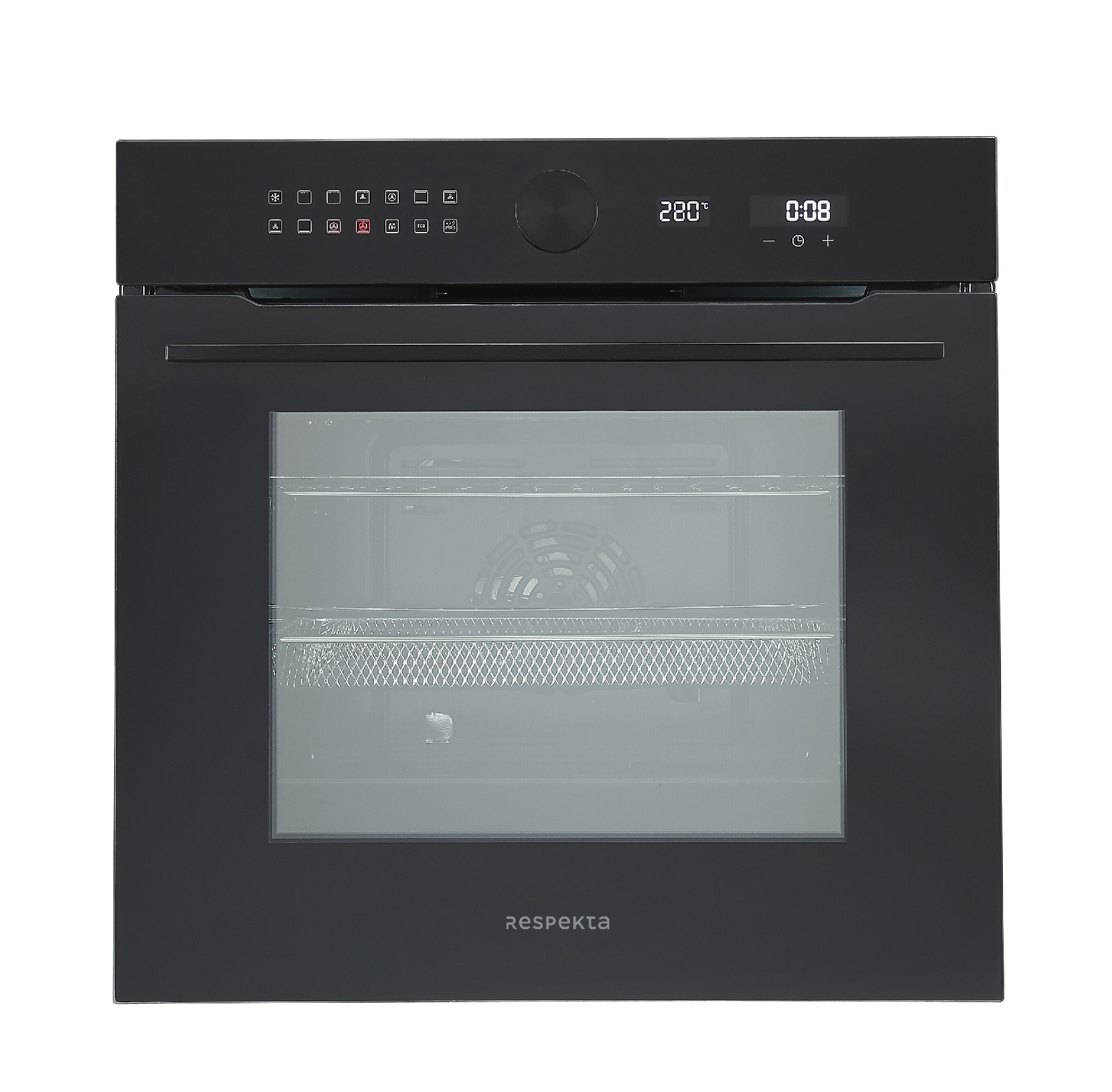 Backofen Autark Einbau Herd Heißluft Grill Airfry Pyrolyse Schwarz Respekta Backofen Autark Einbau Herd Heißluft Grill Airfry Pyrolyse Schwarz Respekta