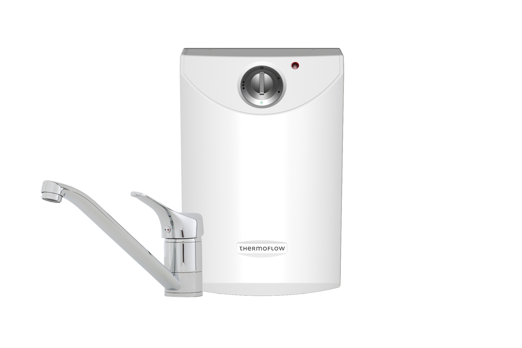 Boiler Warmwasserspeicher 10 L Untertisch steckerfertig mit Niederdruckarmatur Thermoflow