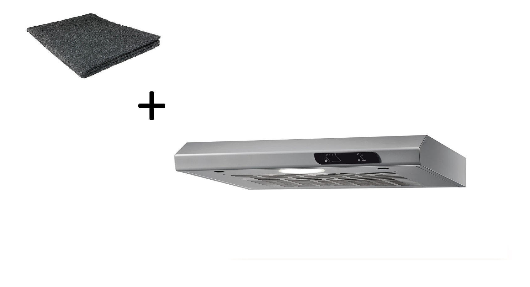 Cooker hood Under-cabinet wall hood Esse 60 cm + filter recirculation set respekta