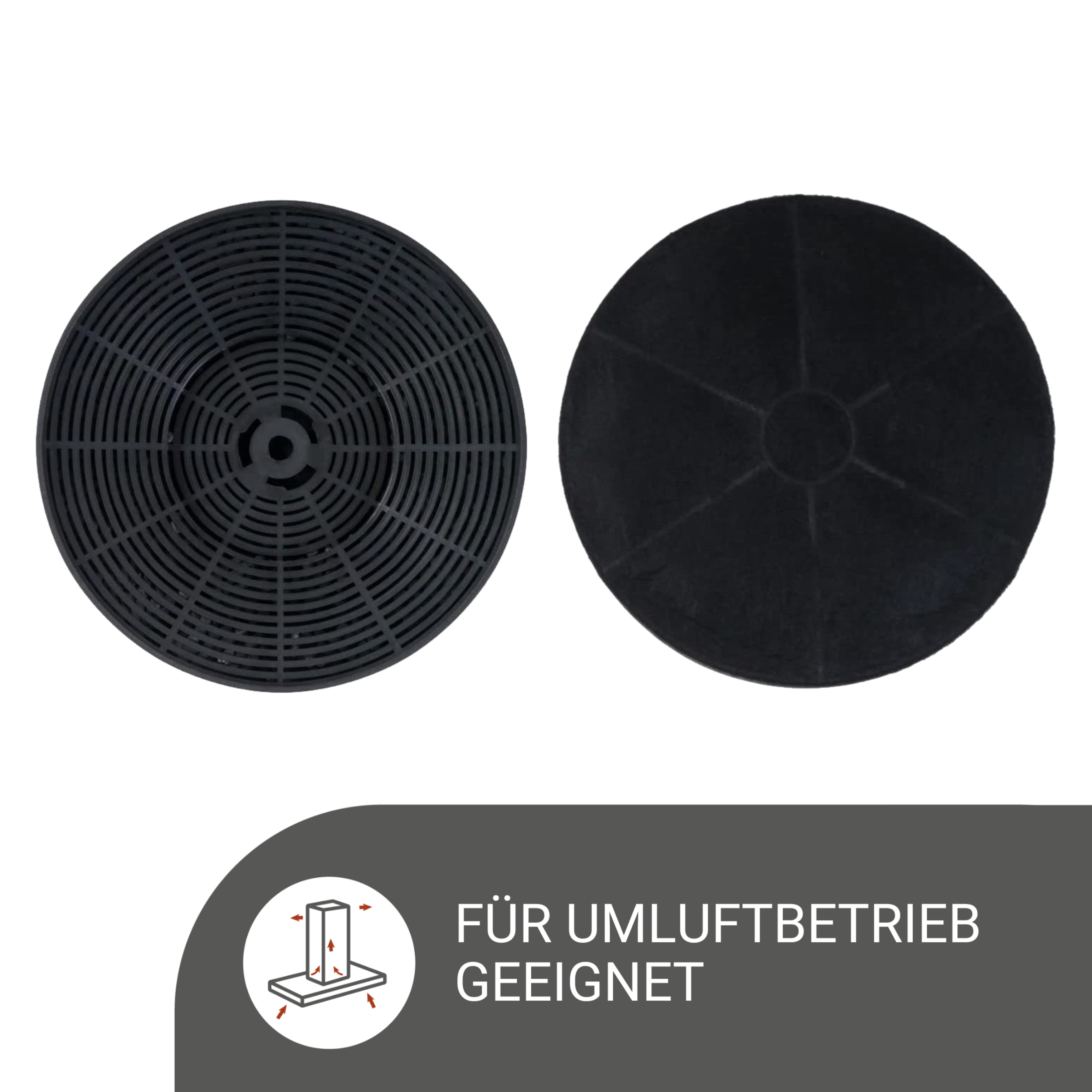 respekta active charcoal filter activated charcoal filter for recirculation cooker hood MIZ 0031