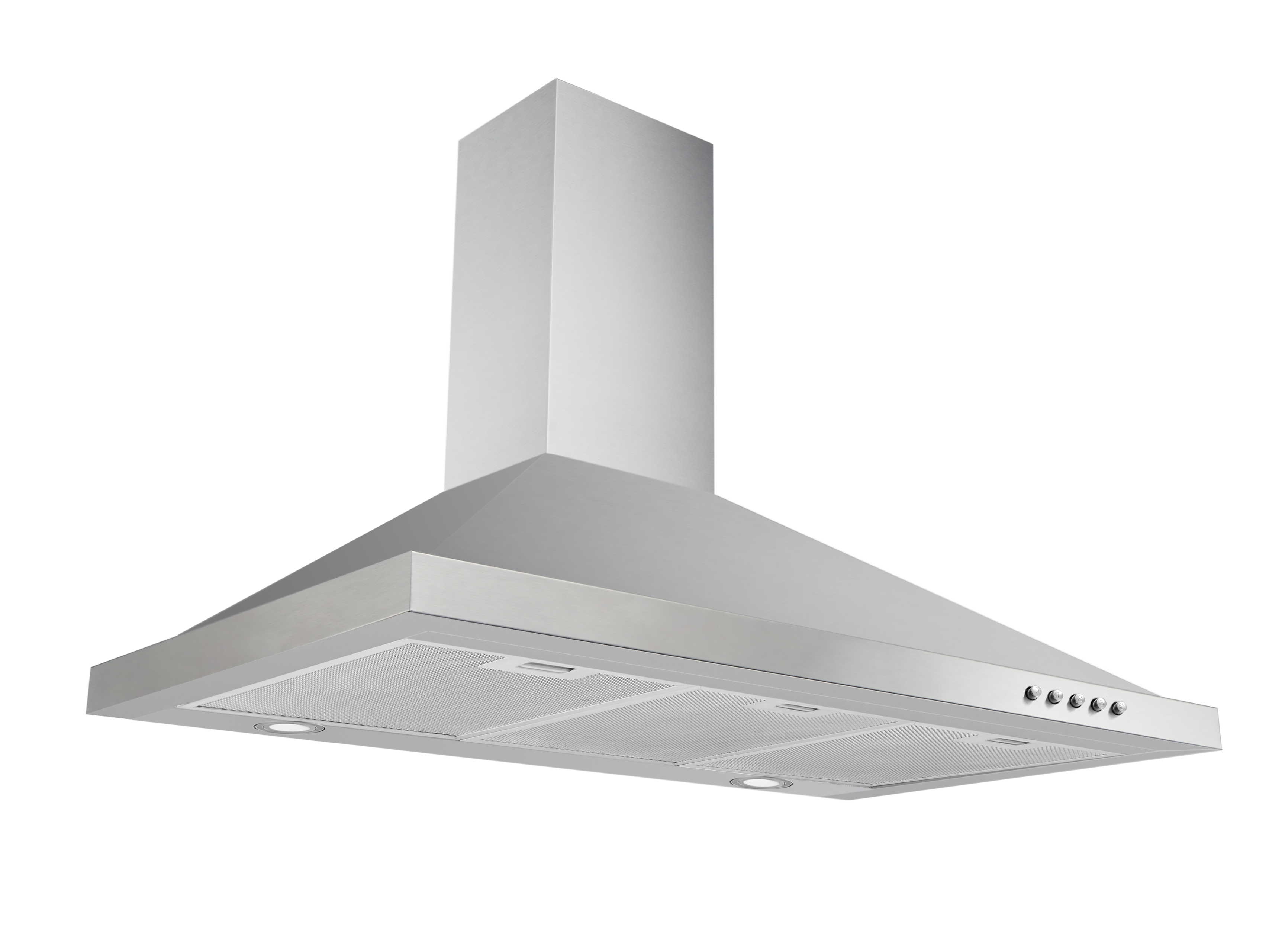 respekta cooker hood wall hood chimney hood stainless steel 90 cm LED EEKL A