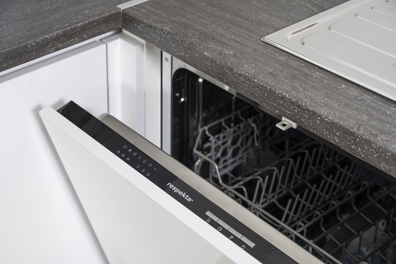 respekta blocco cucina cucina senza maniglie cucina incasso 345 cm rovere sonoma bianco