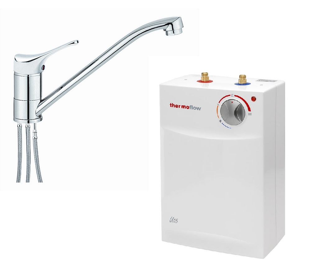 unità sottolavello thermoflow caldaia sottolavello 5 l unità acqua calda + rubinetto 2 KW