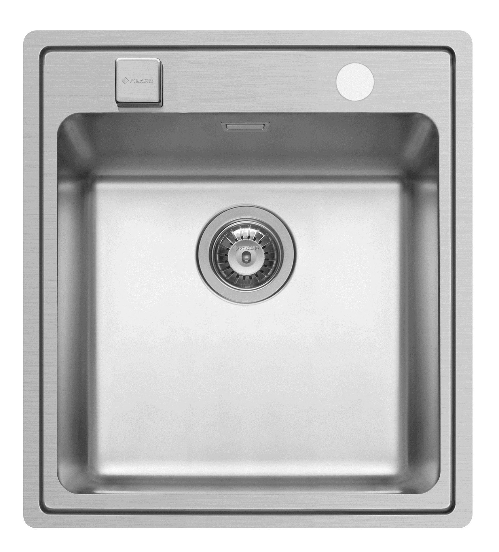 Pyramis stainless steel sink stainless steel fitted sink sink PELLA 47 x 52