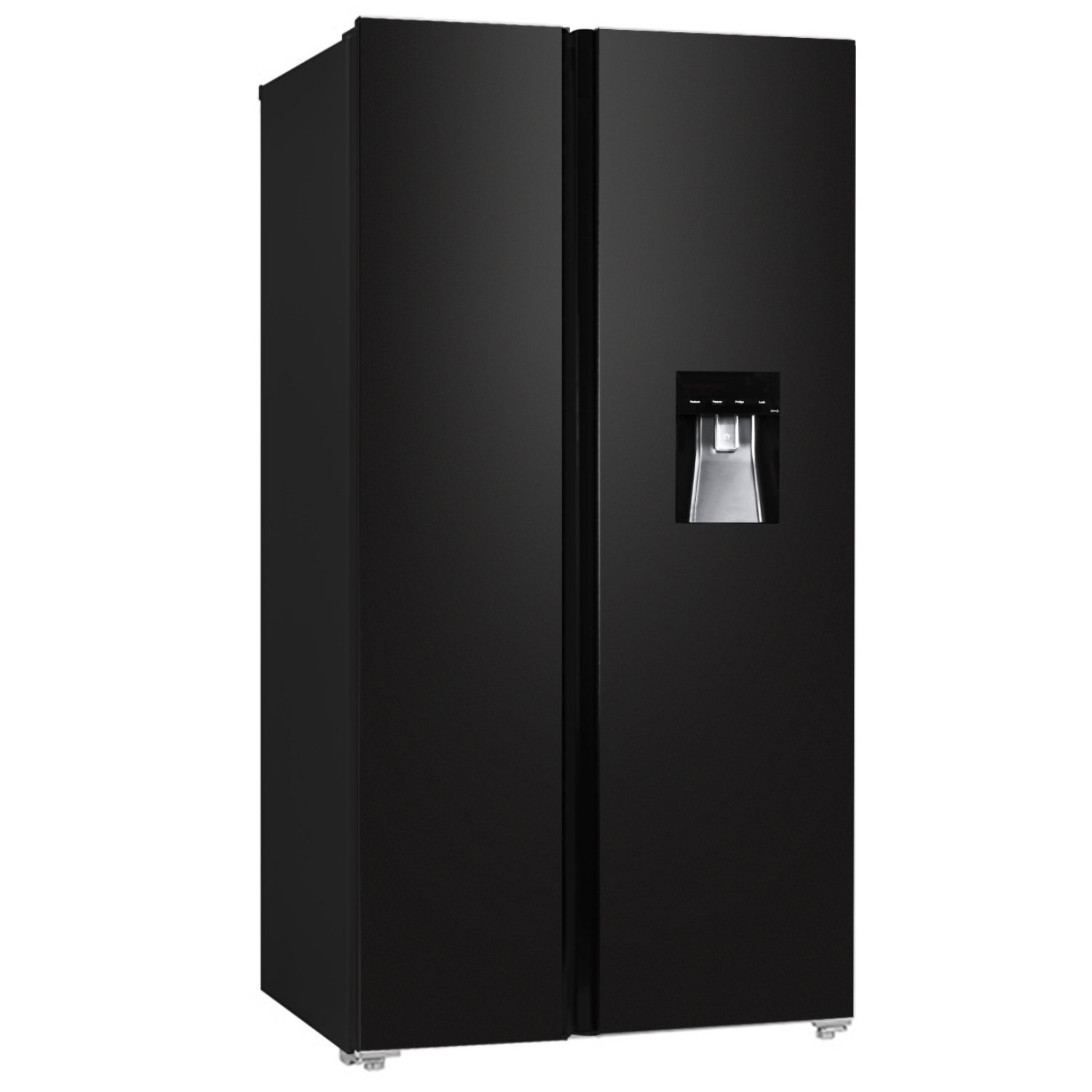 Gekauft Side by Side Kühlschrank Gefrierkombi Black | 178 Steel Respekta 179752295 Wasserspender cm