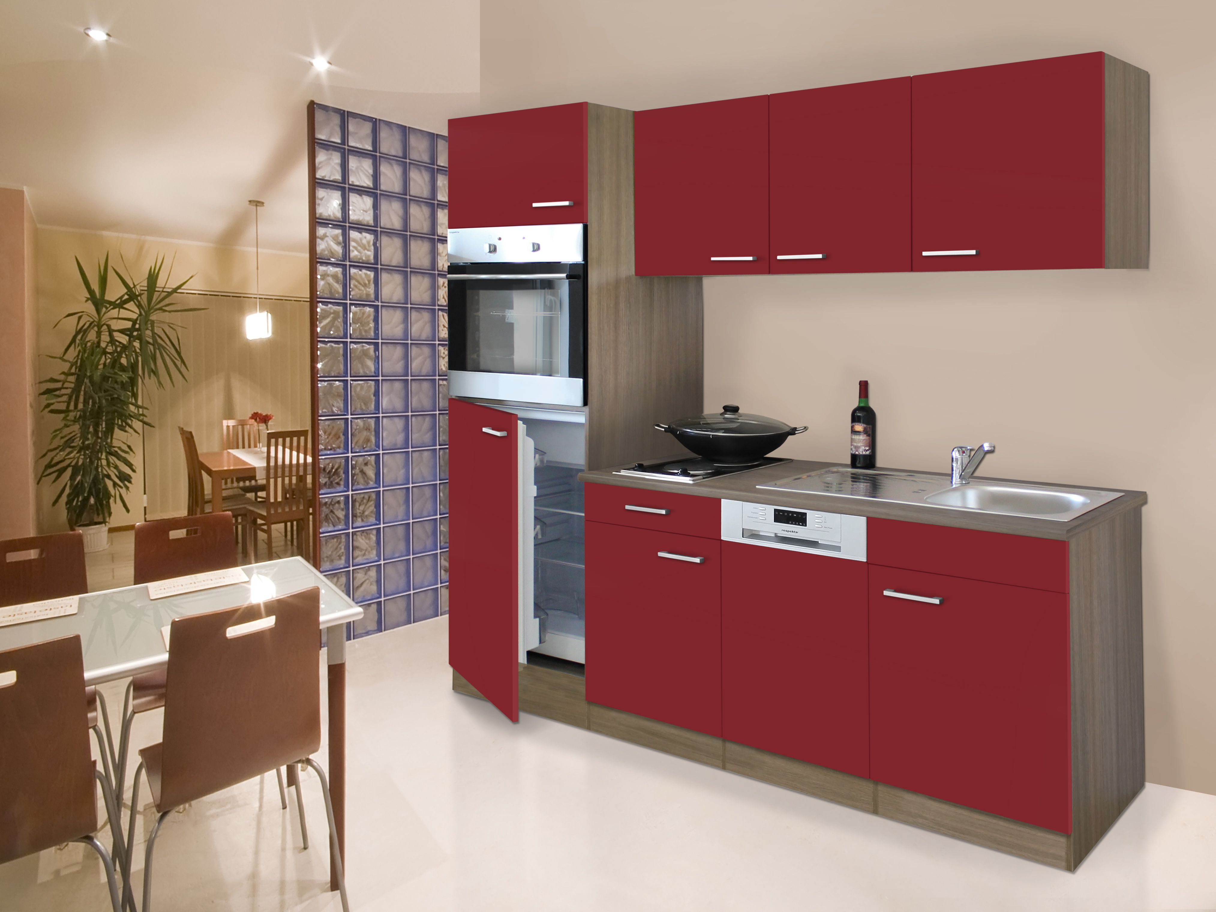 Complete Unit Kitchens 205cm