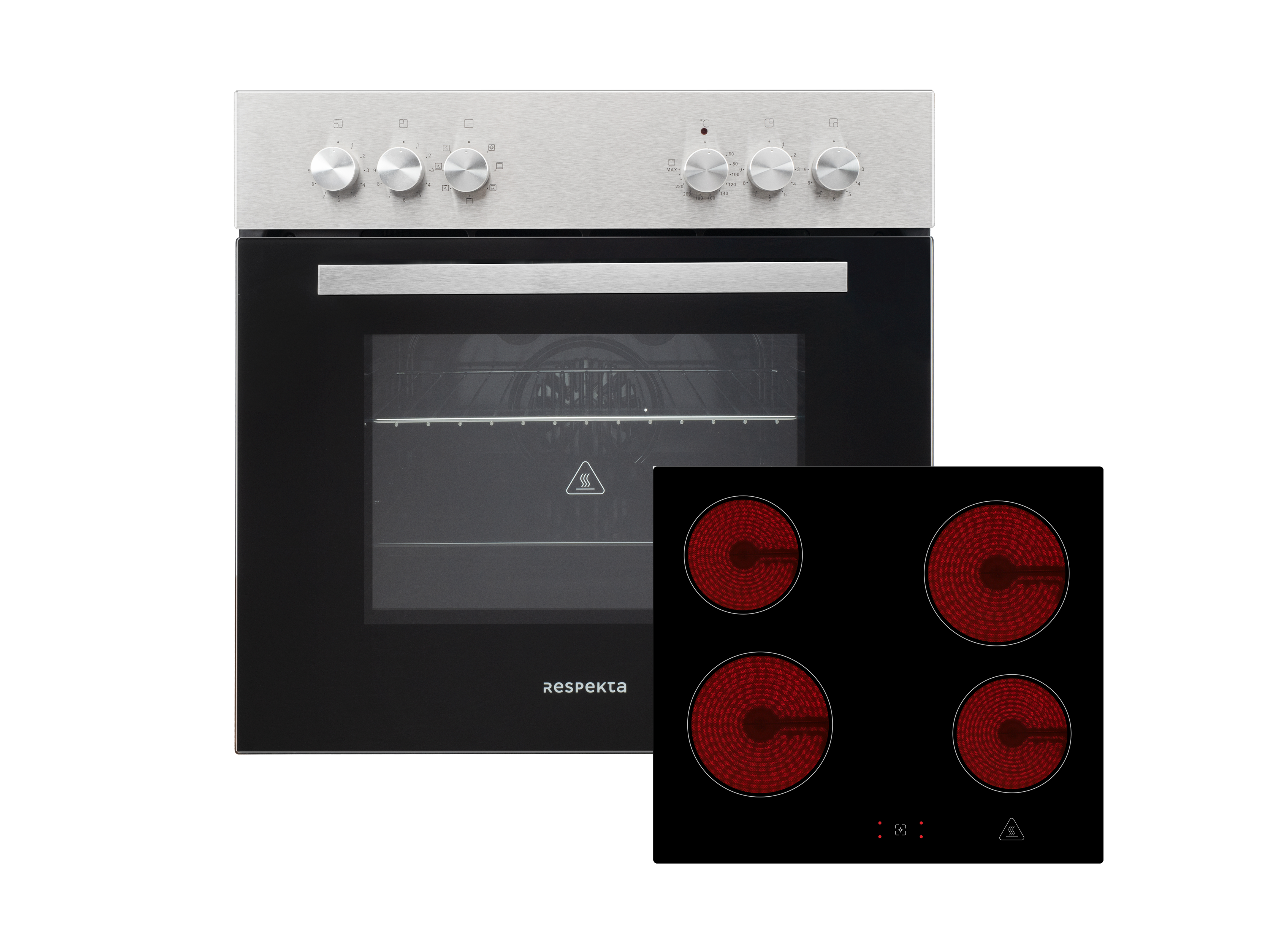 Küche Küchenzeile Inselküche Einbauküche Eiche Weiß Hilde 280 cm Respekta