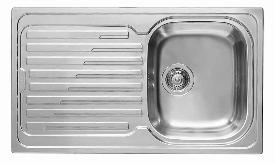 Kitchen Sink Sink Built-In Stainless Steel Sink Sink Stainless Steel 86x50 Pyramis