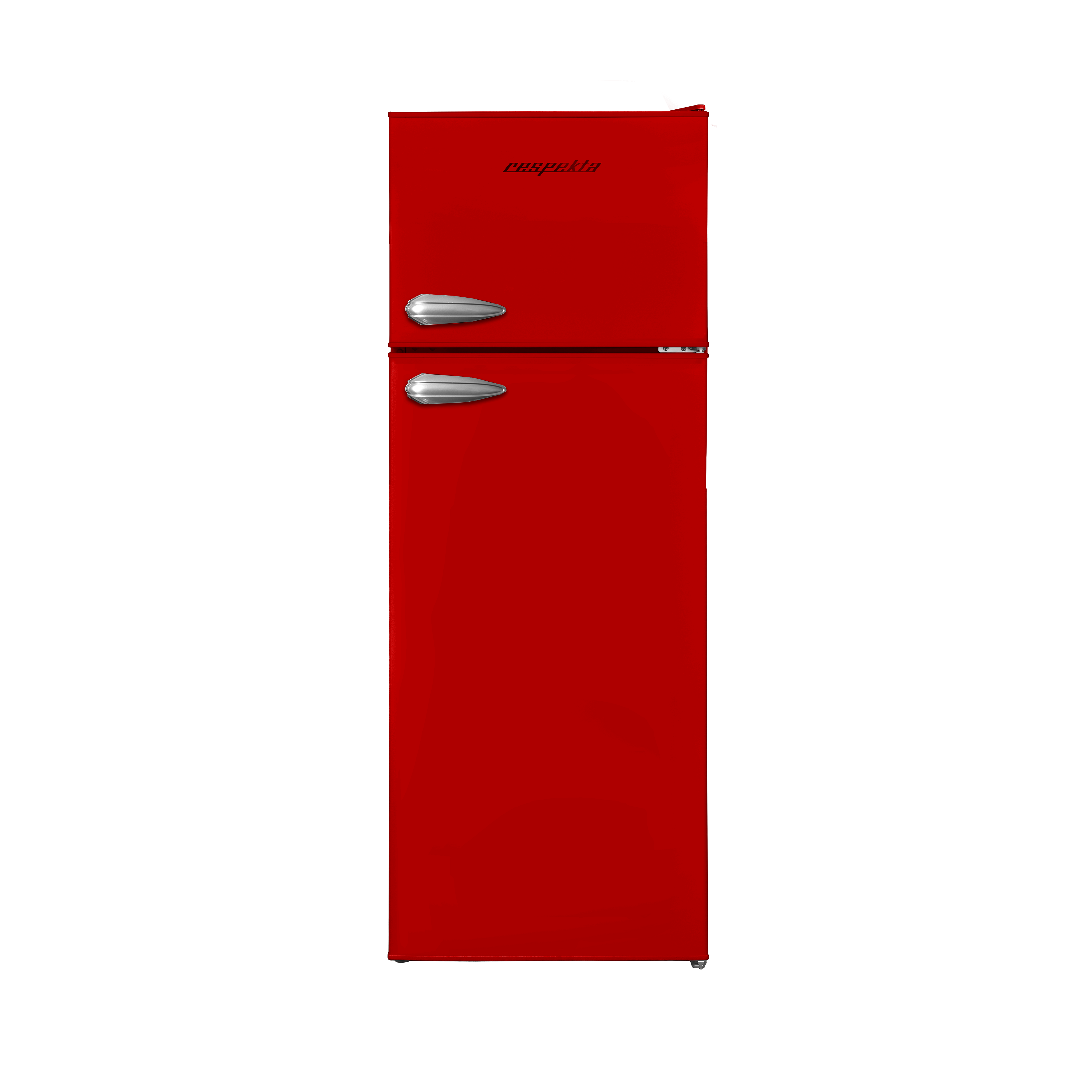 Kühlschrank freistehend 171 Liter 4* Gefrierfach Stand Retro 144 cm Rot Respekta