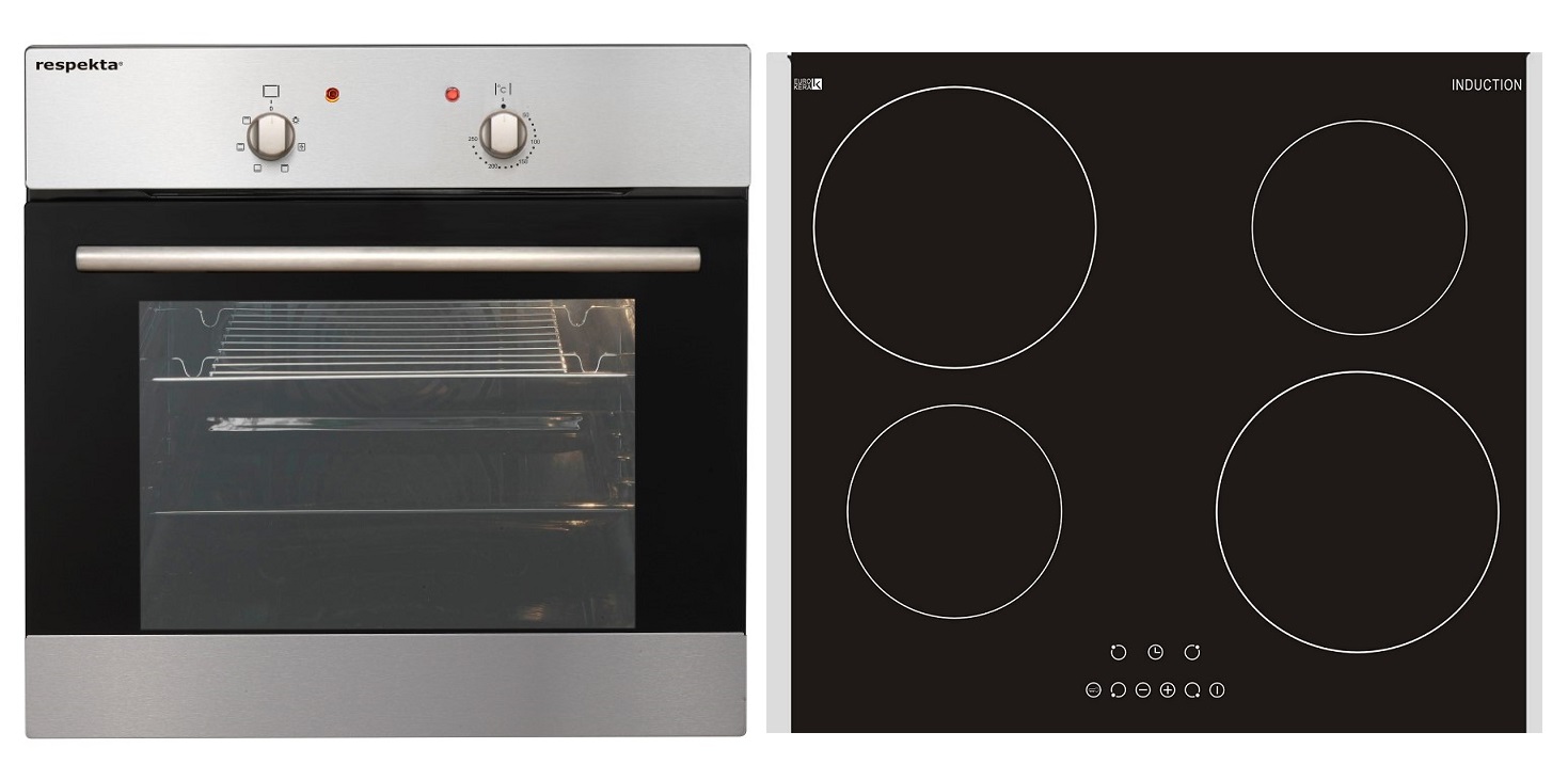 respekta set cucina forno autarchico da incasso + piano cottura a induzione  set induzione