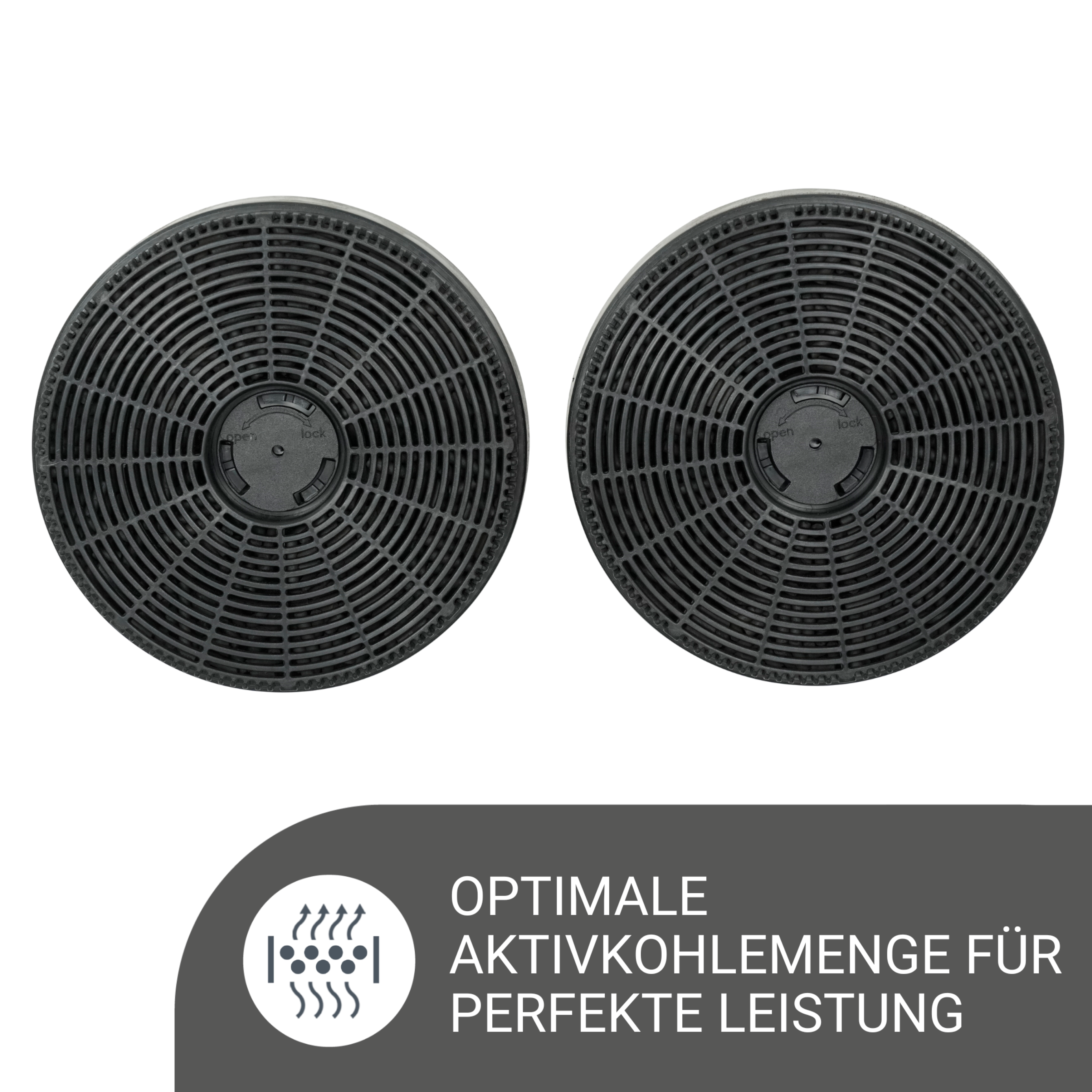 respekta active carbon filter activated carbon filter for recirculation cooker hood MIZ 1110