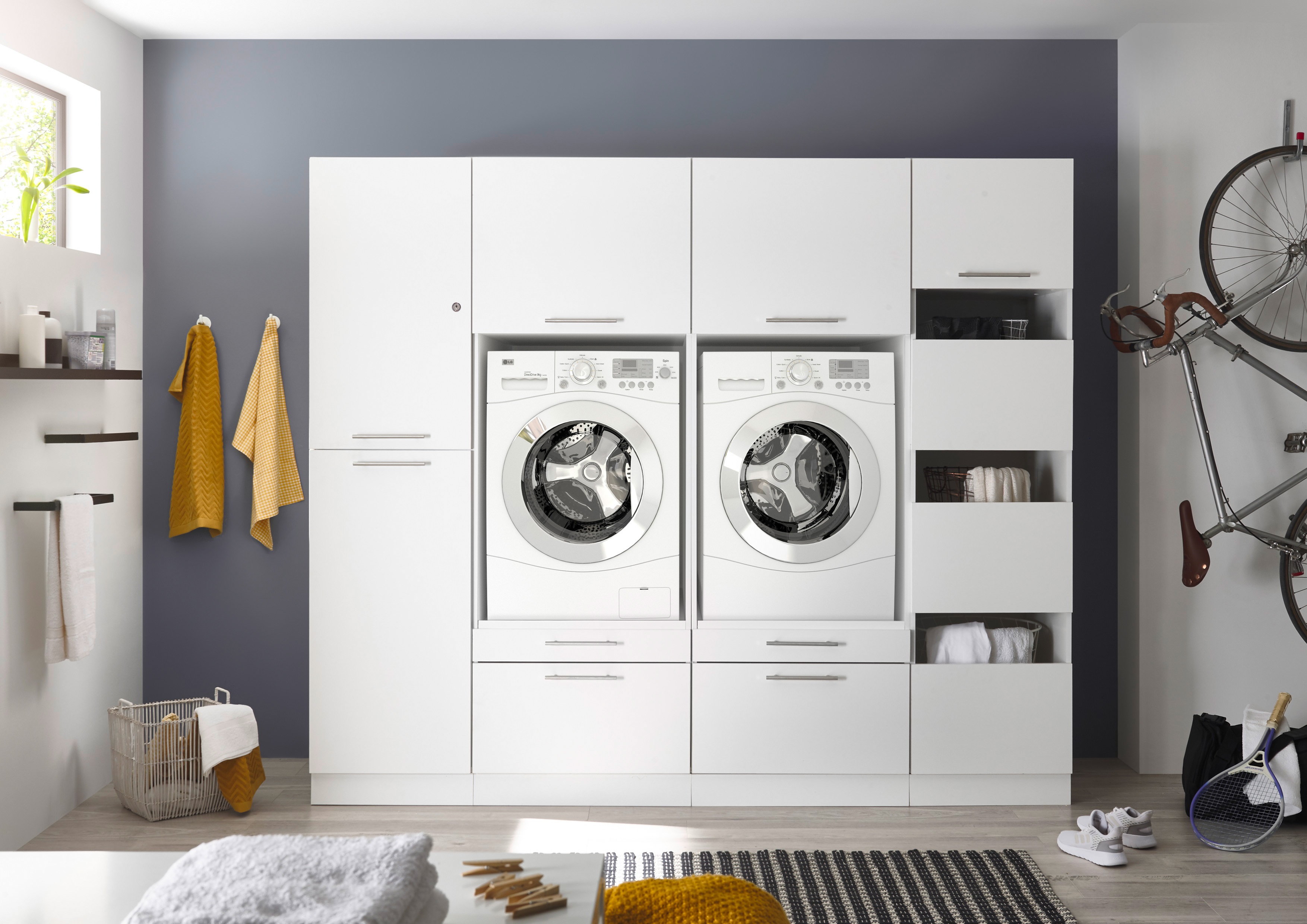 Waschmaschinenschrank Trockner Schrank W scheschrank 235 Cm Wei Clara waschmaschinenschrank-trockner-schrank-w-scheschrank-235-cm-wei-clara