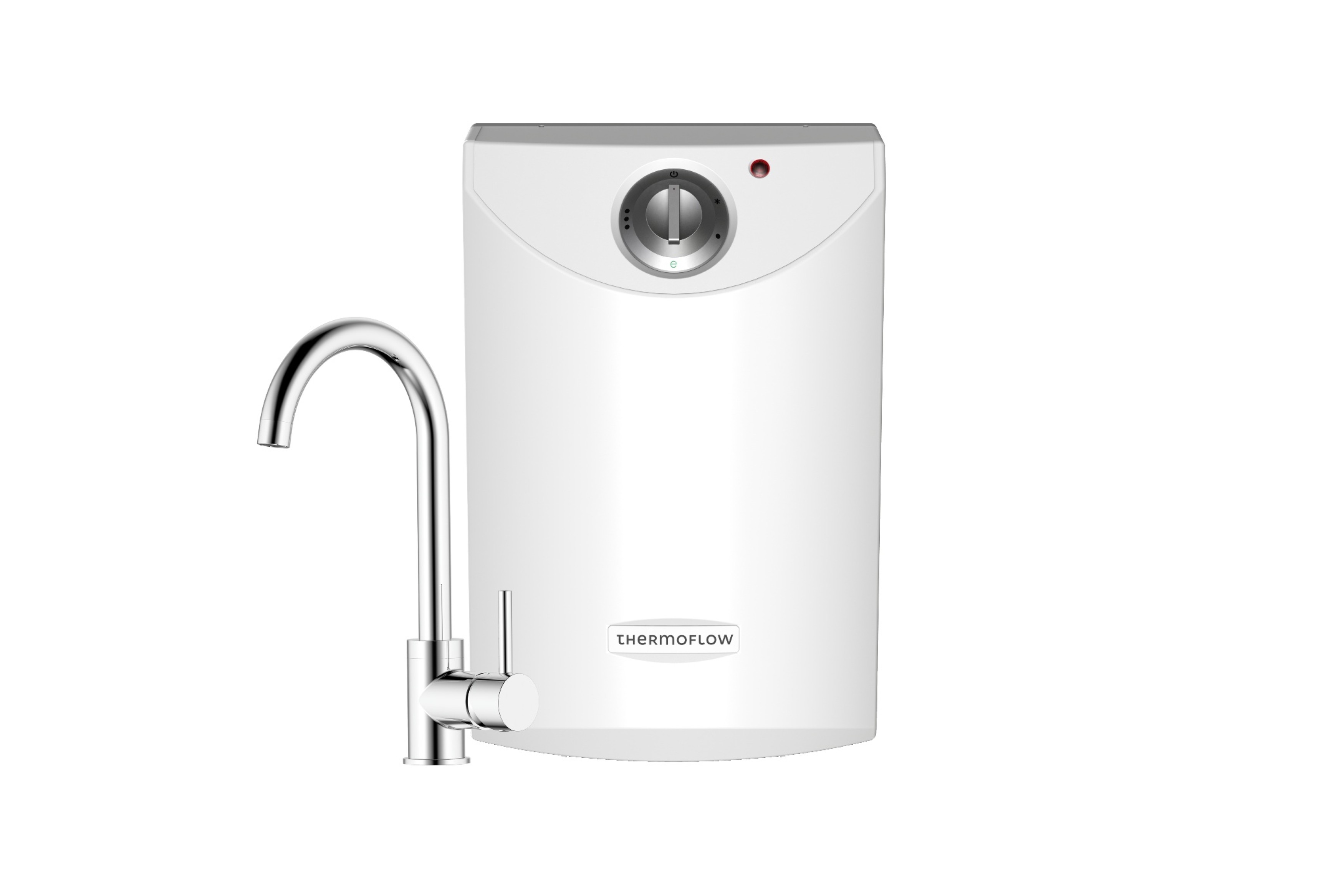 Boiler Warmwasserspeicher 10 L Untertisch steckerfertig mit Niederdruckarmatur Thermoflow