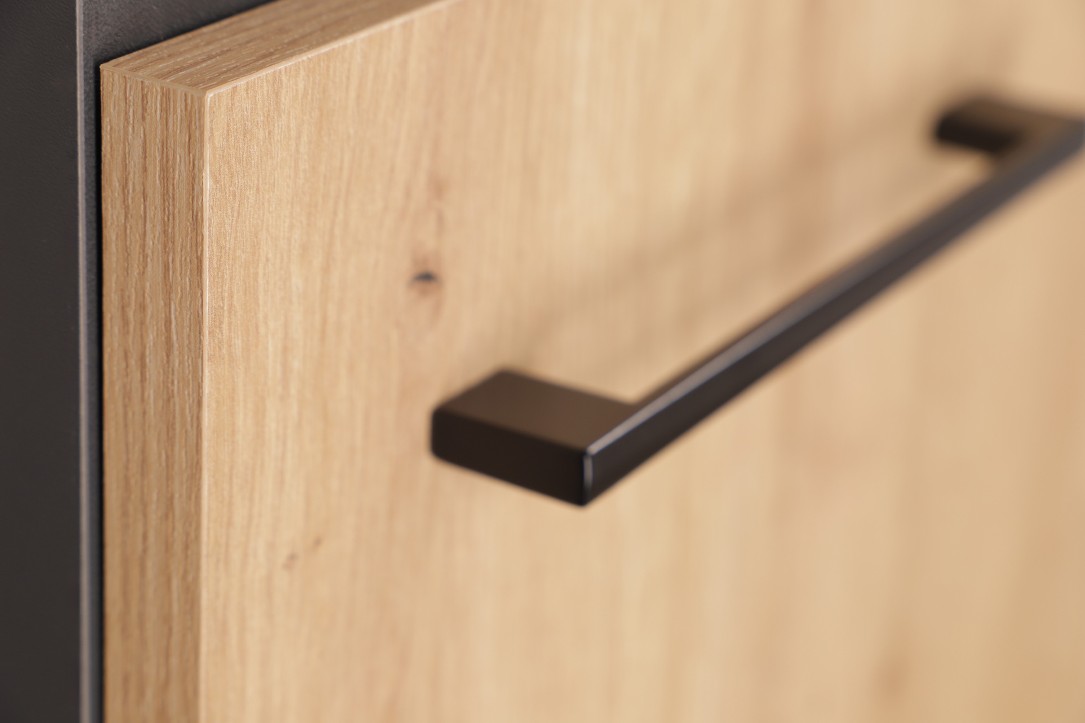 Sideboard Küchenschrank Oberschrank 150 cm Grau Matt Oliver Respekta