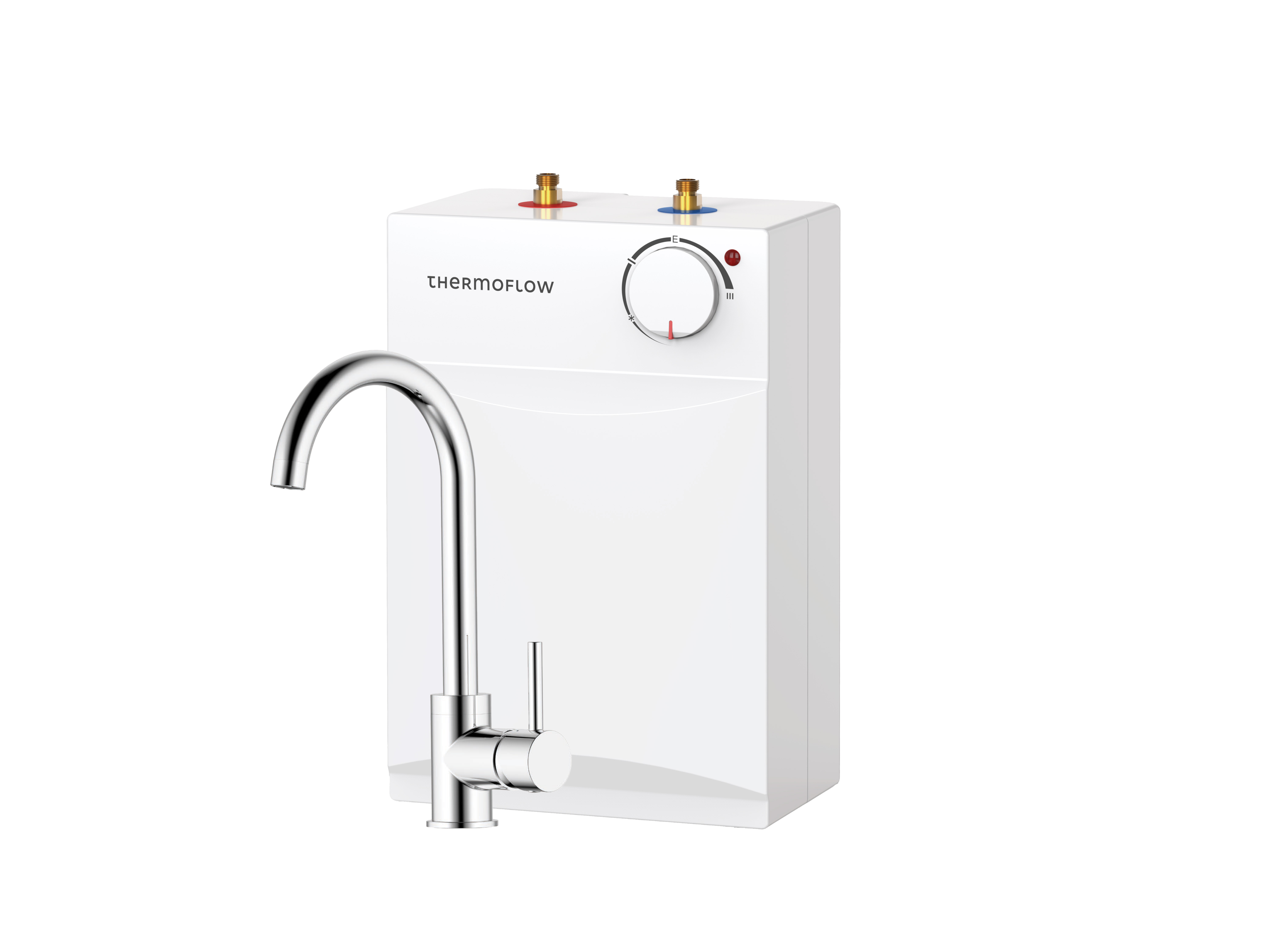 Thermoflow Unità sottobanco 5l Bollitore acqua calda + Raccordo 2KW Thermoflow Unità sottobanco 5l Bollitore acqua calda + Raccordo 2KW