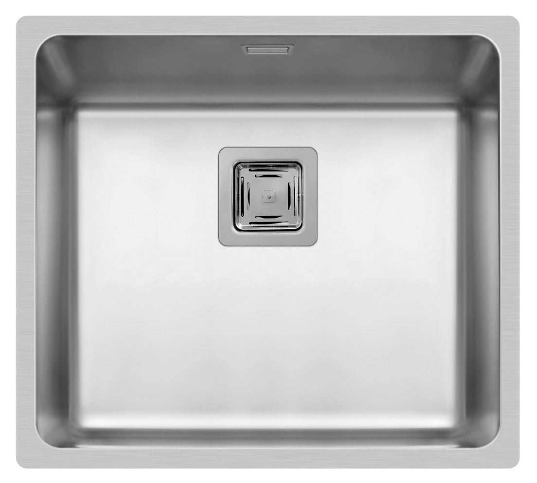 Sink stainless steel sink built-in kitchen sink sink stainless steel 45x40 Pyramis