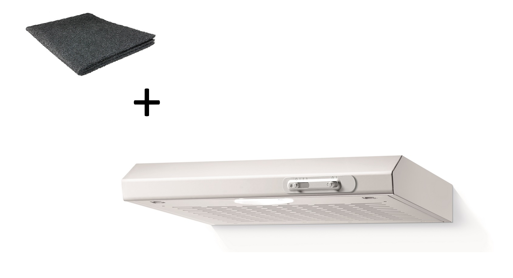 Cooker hood Under-cabinet wall hood Esse 50 cm + filter recirculation set respekta