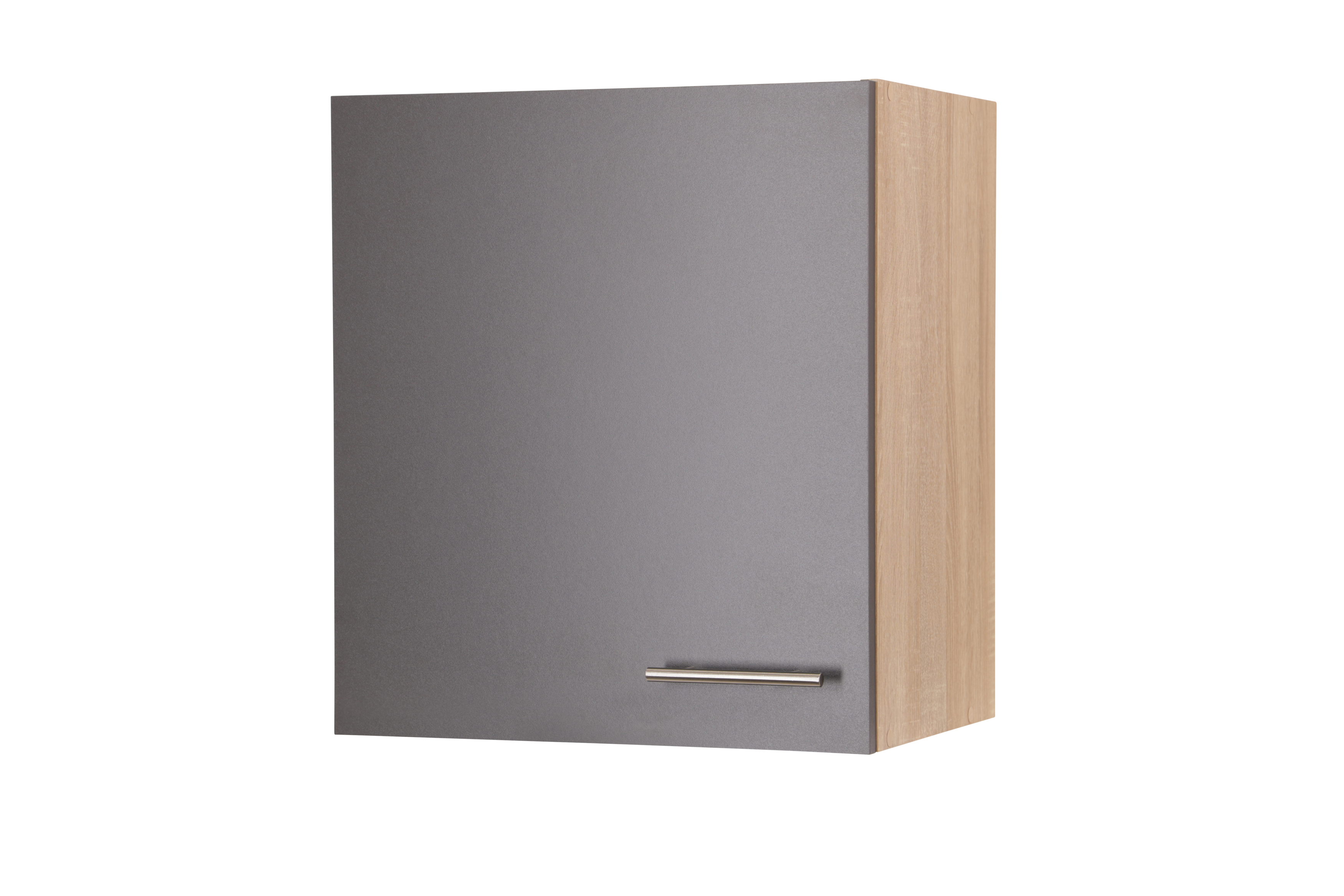 Oberschrank Hängeschrank 50 cm Eiche Sägerau Grau Merle Respekta