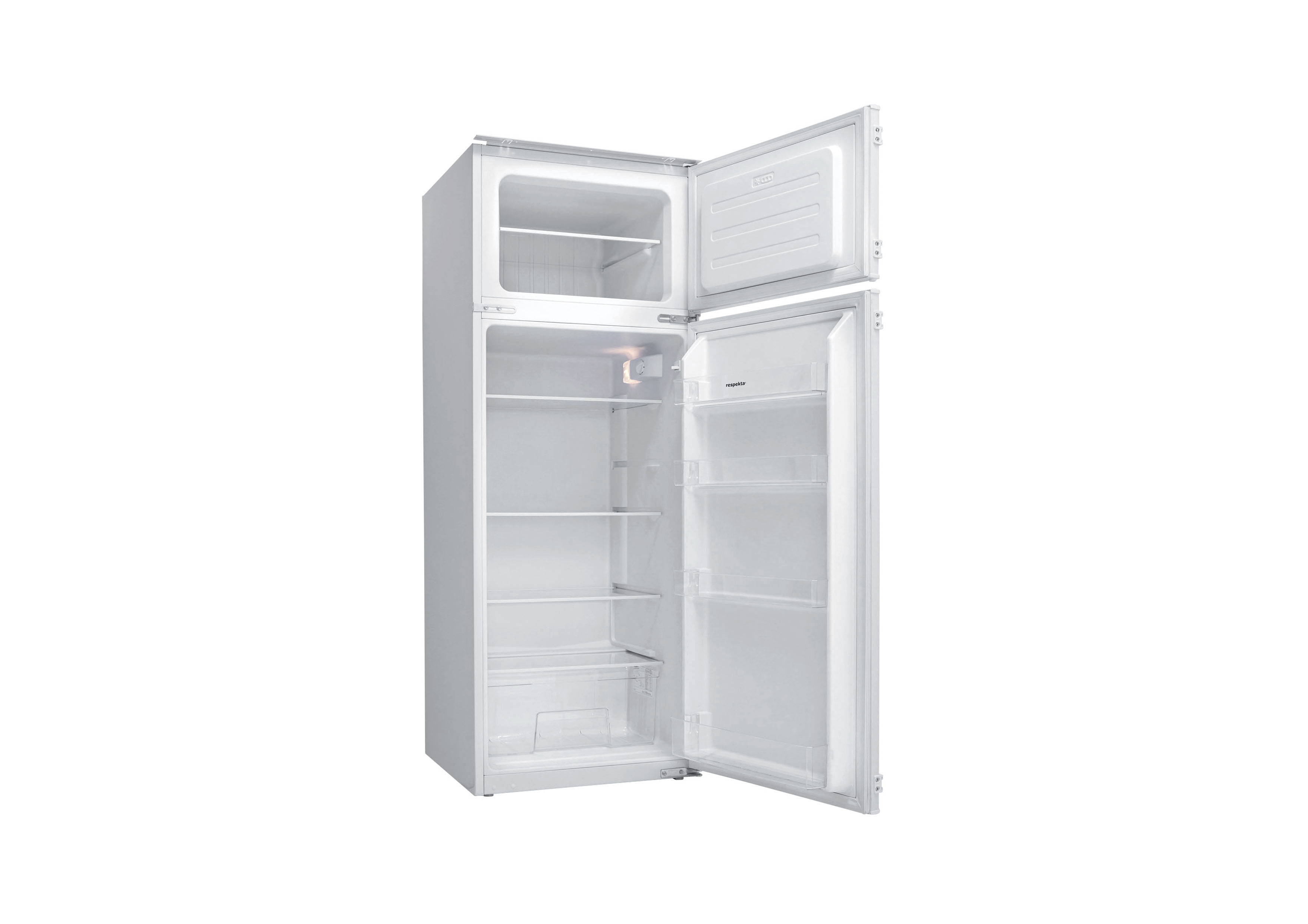 respekta Kühlschrank Einbau Kühlgefrierkombination Gefrierfach Kombi 144 cm